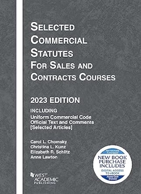 Selected Commercial Statutes for Sales 2023